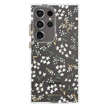 Rifle Paper Clear - Etui für Samsung Galaxy S24 Ultra (Petite Fleurs)