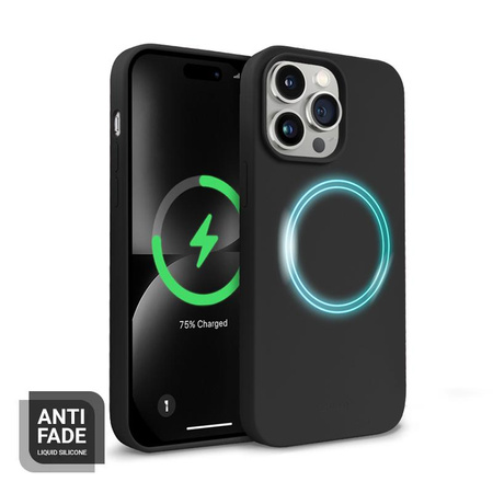 Crong Color Cover Magnetic Case for iPhone 14 Pro (Black)