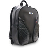 BMW Carbon-Taschen & Metalllogo - 16" Notebook-Rucksack (Schwarz)
