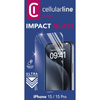 Cellularline Impact Glass - Edzett védőüveg iPhone 15 / iPhone 15 Pro készülékhez