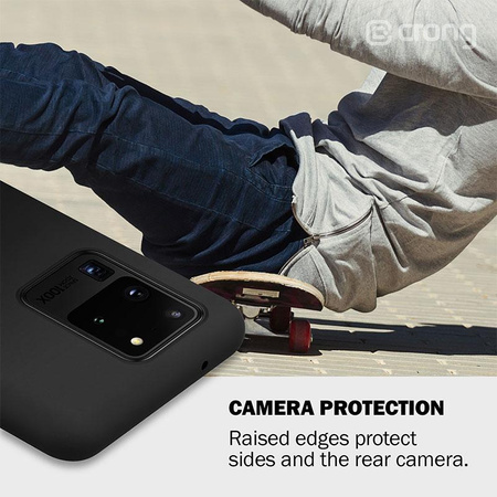 Crong Color Cover - Étui Samsung Galaxy A51 (noir)