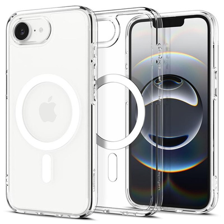 Spigen Ultra Hybrid MagSafe - pouzdro pro iPhone 16e (bílé)