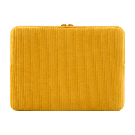 TUCANO Velluto 2 - Cover per MacBook Air 13" (M4/M3/M2/M1/2025-2018) / Pro 13" / Laptop 12" (giallo)