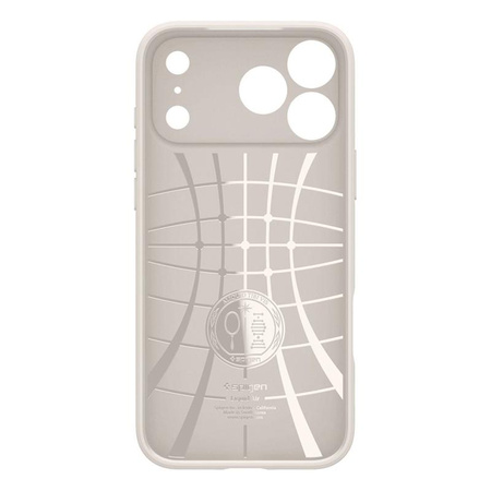 ETUI DO IPHONE 17 PRO MAX SPIGEN LIQUID AIR ORYGINALNE BEŻOWE ELEGANCKIE
