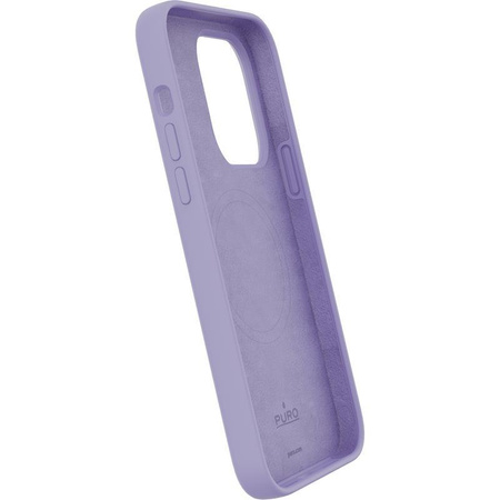 PURO ICON MAG - pouzdro pro iPhone 14 Pro MagSafe (Tech Lavender)