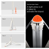 Spigen S541W Bluetooth Selfie Stick Tripod - Smartphone tripod / selfie stick holder (Dune Beige)