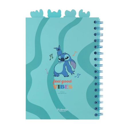 ZESZYT A5 STITCH W KROPKI DLA DZIECI Disney NOTES Z PRZEKŁADKAMI