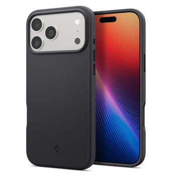 ETUI DO IPHONE 17 PRO MAX do MAGSAFE SPIGEN SILIKONOWE ORYGINALNE CZARNE