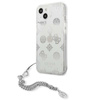 Guess Peony Chain Handle - iPhone 13 mini case (silver)