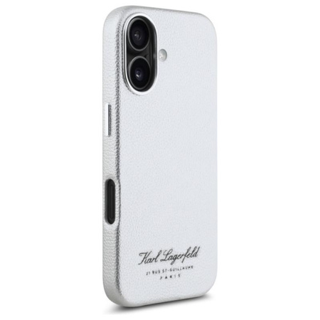Karl Lagerfeld Hotel RSG - Case for iPhone 16 (gray)