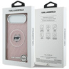 Karl Lagerfeld IML Choupette Head Logo MagSafe - iPhone Air Hülle (Pink)