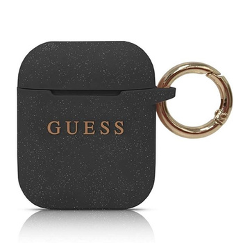 Étui en silicone Guess - Étui AirPods (noir)