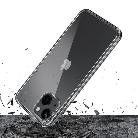 3mk átlátszó tok - tok iPhone 15 készülékhez (átlátszó)