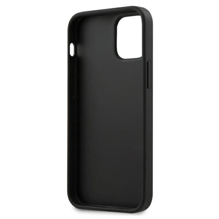 Guess 4G Triangle Collection - pouzdro pro iPhone 12 mini (šedé)