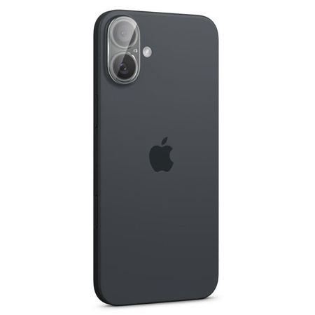 Spigen Optik GLAS.TR Camera Protector 2-Pack - Ochranné sklo na objektiv pro iPhone 16 / 16 Plus (2 ks) (Průhledný)