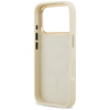 Guess Grained Strass Logo MagSafe - Case iPhone 17 Pro (beige)