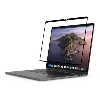 Moshi iVisor AG - Matná ochranná fólie na displej pro MacBook Pro 16 (černá/čirá matná)
