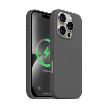 Crong színes mágneses tok – iPhone 16 Pro MagSafe tok (titán)