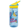 Disney Stitch Palms – Bidon z przyciskiem i ustnikiem (480 ml, tritan, bez BPA, licencjonowany)