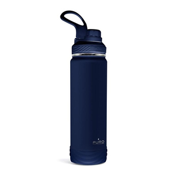 PURO Outdoor - Butelka termiczna ze stali nierdzewnej 750 ml (Dark Blue)