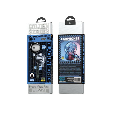 WEKOME YB08 Blackin sorozat - USB-C vezetékes HiFi fejhallgató (matt)