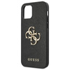 Étui Guess Saffiano 4G Big Metal Logo - iPhone 12 Pro Max Case (noir)