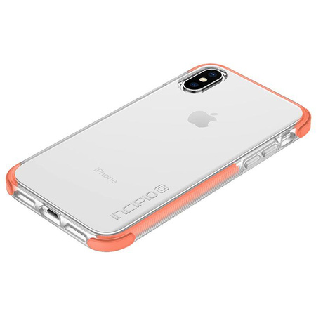 Incipio Reprieve SPORT - Etui iPhone Xs / X (Coral/Clear)