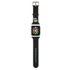 Karl Lagerfeld Silikon Karl Head - Armband für Apple Watch 42/44/45 mm (schwarz)