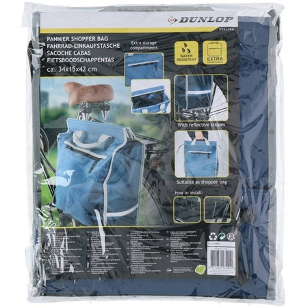 Dunlop - Torba / sakwa rowerowa na bagażnik