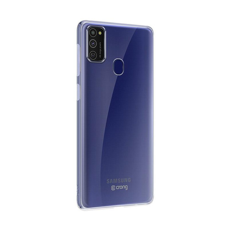 Crong Crystal Slim Cover - Etui Samsung Galaxy M21 (przezroczysty)