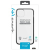 Speck Presidio Perfect-Clear with Impact Geometry - iPhone 15 Plus / 14 Plus Case with MICROBAN Coating (Clear / Black)