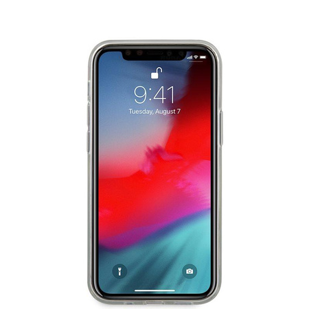 Karl Lagerfeld Head - pouzdro pro iPhone 12 Mini (průhledné)