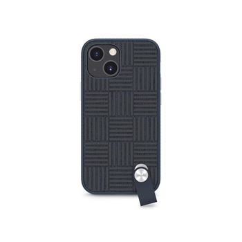 Moshi Altra - tok levehető zsinórral iPhone 13 mini (antibakteriális NanoShield™) (kék)