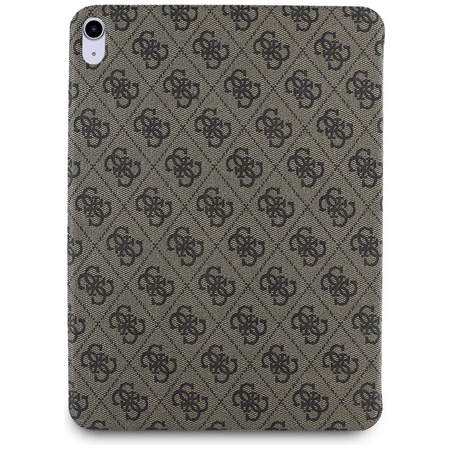 Magnetické pouzdro Guess 4G Big Logo - iPad Air 11" M3 (2025) / iPad Air 11" M2 (2024) (hnědá)