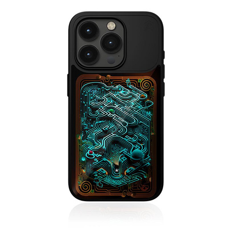 STM Reveal Warm MagSafe - Coque pour iPhone 15 Pro Max (Black Realm)