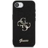 Guess Fixed Glitter Big 4G - Case for iPhone 16e (black)