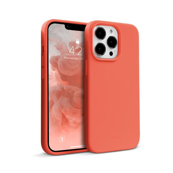 Crong Color Cover - Coque pour iPhone 13 Pro (Corail)