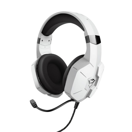 Trust GXT 323W Carus - Casque d'écoute pour joueurs (blanc)