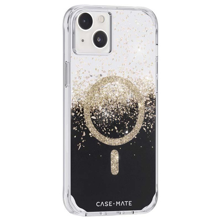 Case-Mate Karat MagSafe - Etui iPhone 14 Plus zdobione onyksem (Onyx)