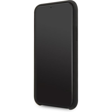 Guess Silicone 4G Tone to Tone - iPhone 11 Pro Case (Black)
