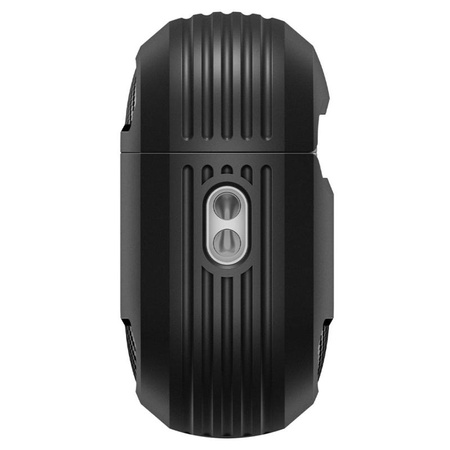 Spigen Rugged Armor - Hülle für Apple AirPods Pro 3 (Matte Black)