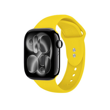 Crong Liquid – Strap for Apple Watch 38/40/41/42 mm (yellow)