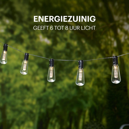 SOLARNE LAMPKI OGRODOWE WISZĄCE LED DO OGRODU NA TARAS BALKON GRUNDIG 10SZT