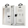Karl Lagerfeld Choupette Head Silikon - iPhone 12 Pro Max Hülle (weiß)