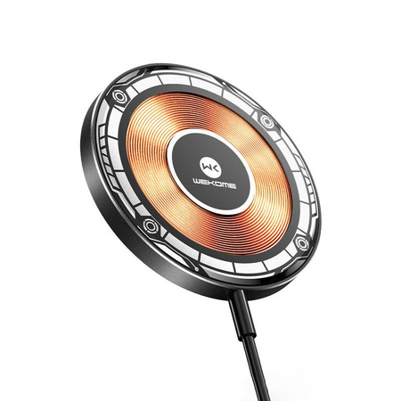 WEKOME WP-U99 Vanguard Series - Indukční nabíječka MagSafe 15W (černá)