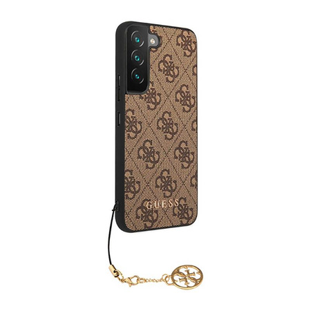 Guess 4G Charms Collection - Samsung Galaxy S23 tok (barna)