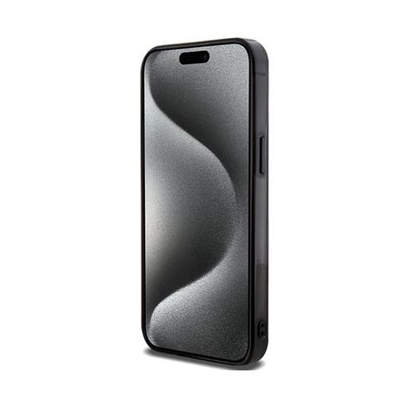 Mercedes Double Layer Crossed Lines MagSafe - iPhone 15 Pro Max Case (Black)