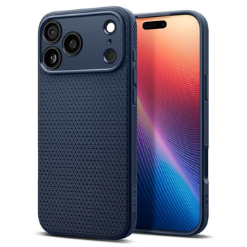 ETUI DO IPHONE 17 PRO SPIGEN LIQUID AIR ORYGINALNE NIEBIESKIE ELEGANCKIE