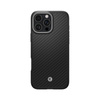 Spigen Enzo Aramid MagSafe - iPhone 16 Pro Case (Black / Silver)