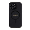 Guess Saffiano MagSafe - Tasche für iPhone 13 Pro (schwarz)